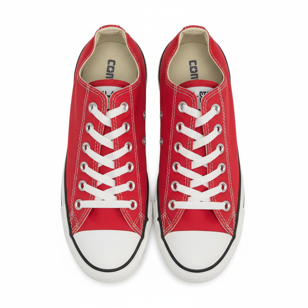 Converse Chuck Taylor Low Red Canvas – Display Picture