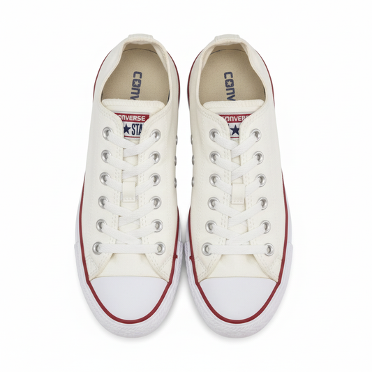 Converse Chuck Taylor Low White Canvas – Display Picture