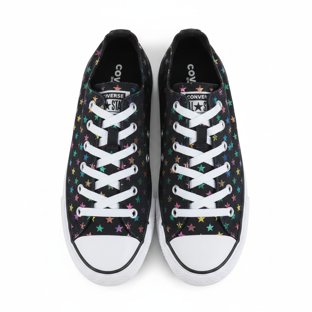 Converse Navy Black Stars Display Picture