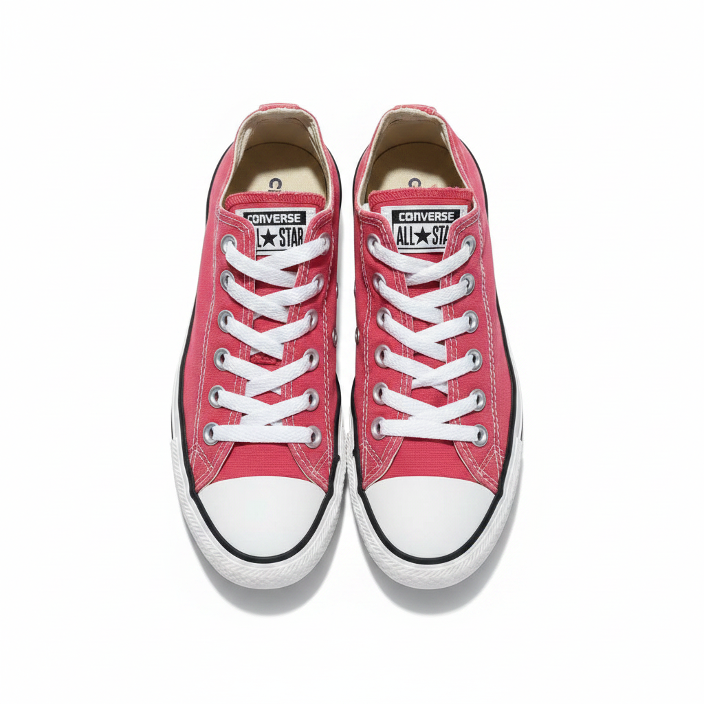 Converse Pink Front View