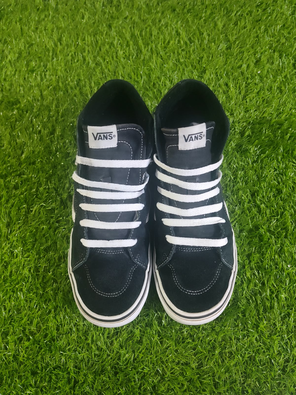Vans SK8-Hi High Top Black White EU 39 - Front View