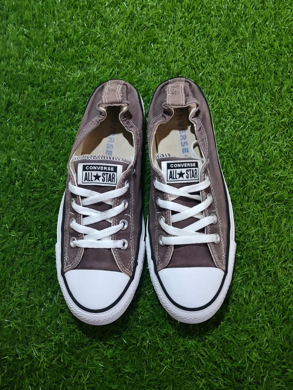 Converse Chuck Taylor All Star Low Top Brown Women EU 42 - Front View