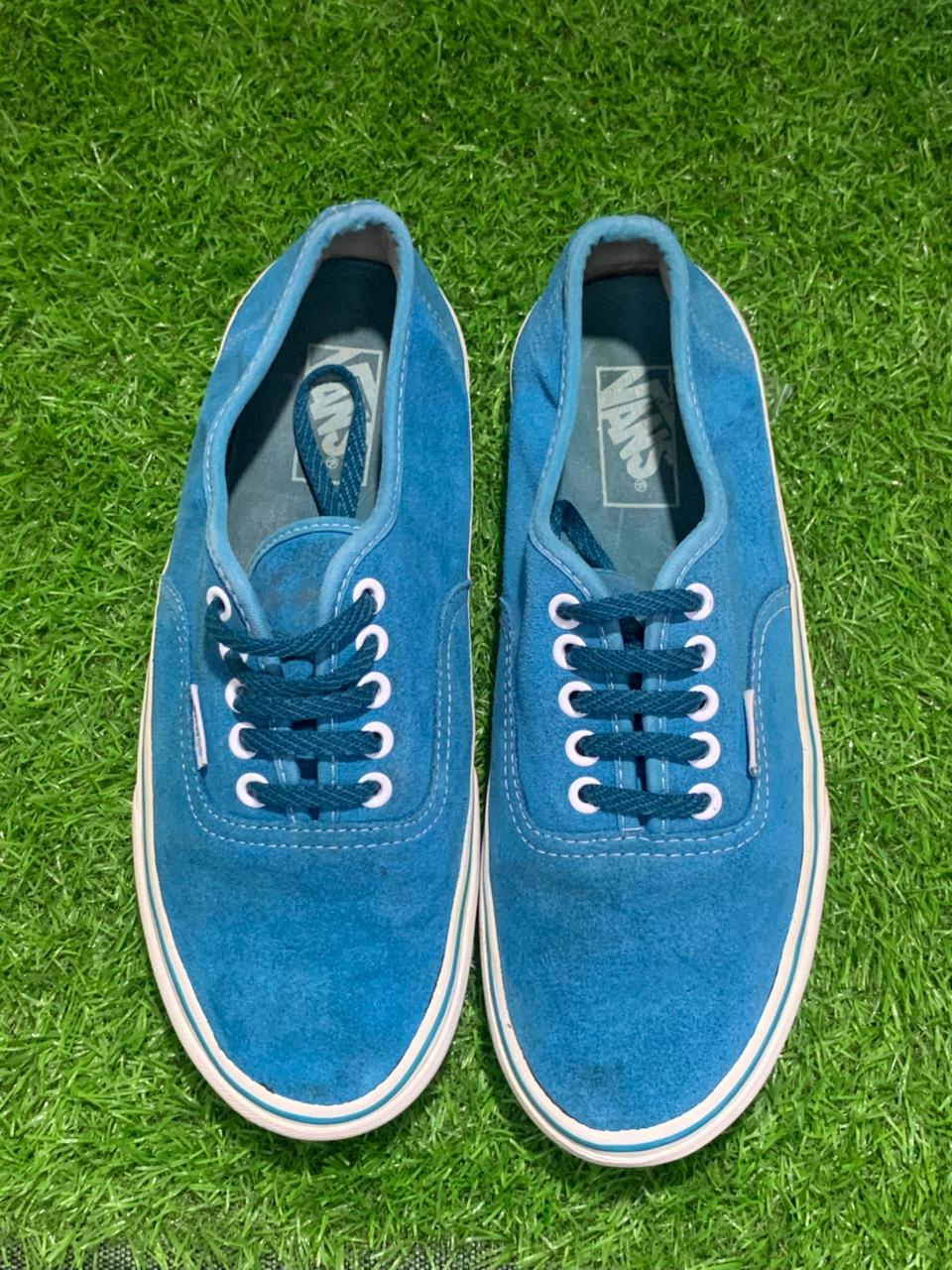 Vans Authentic Low Top – Teal Blue Suede | Unisex EU 40 (Sr000064)