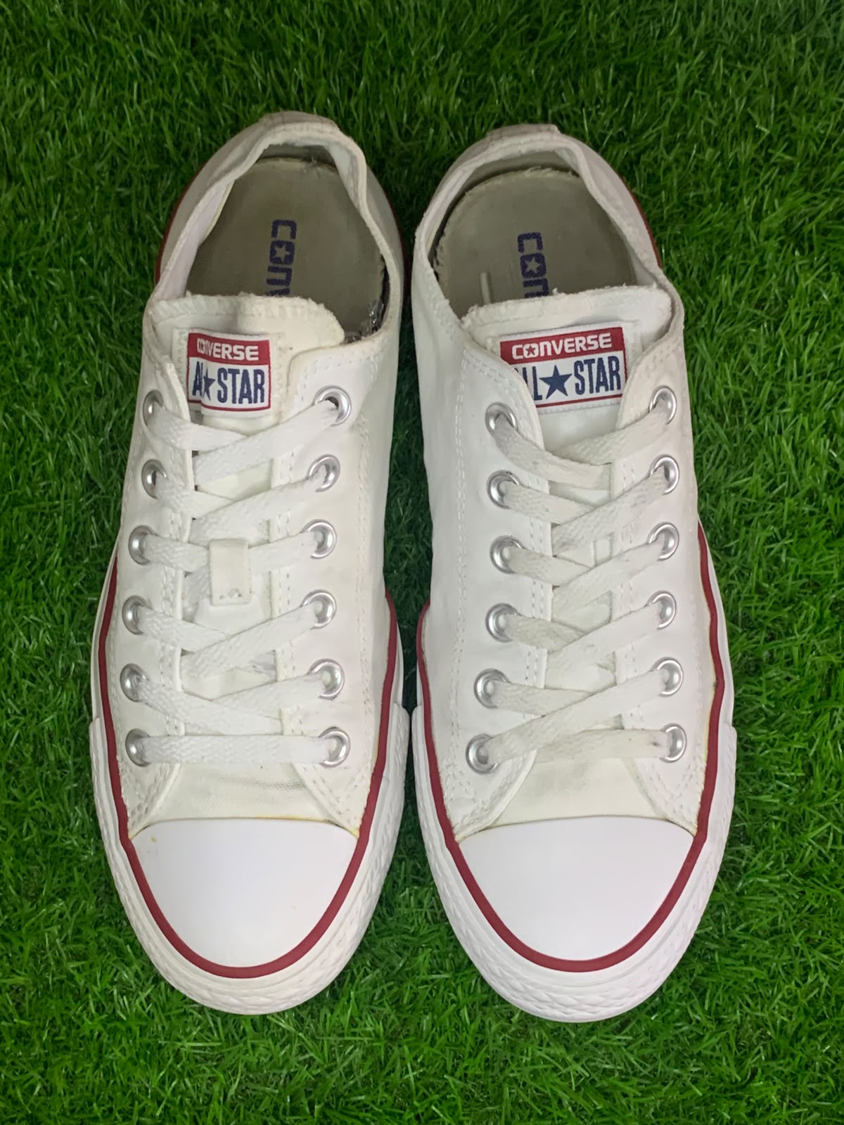 Converse Chuck Taylor Low White Canvas - Front