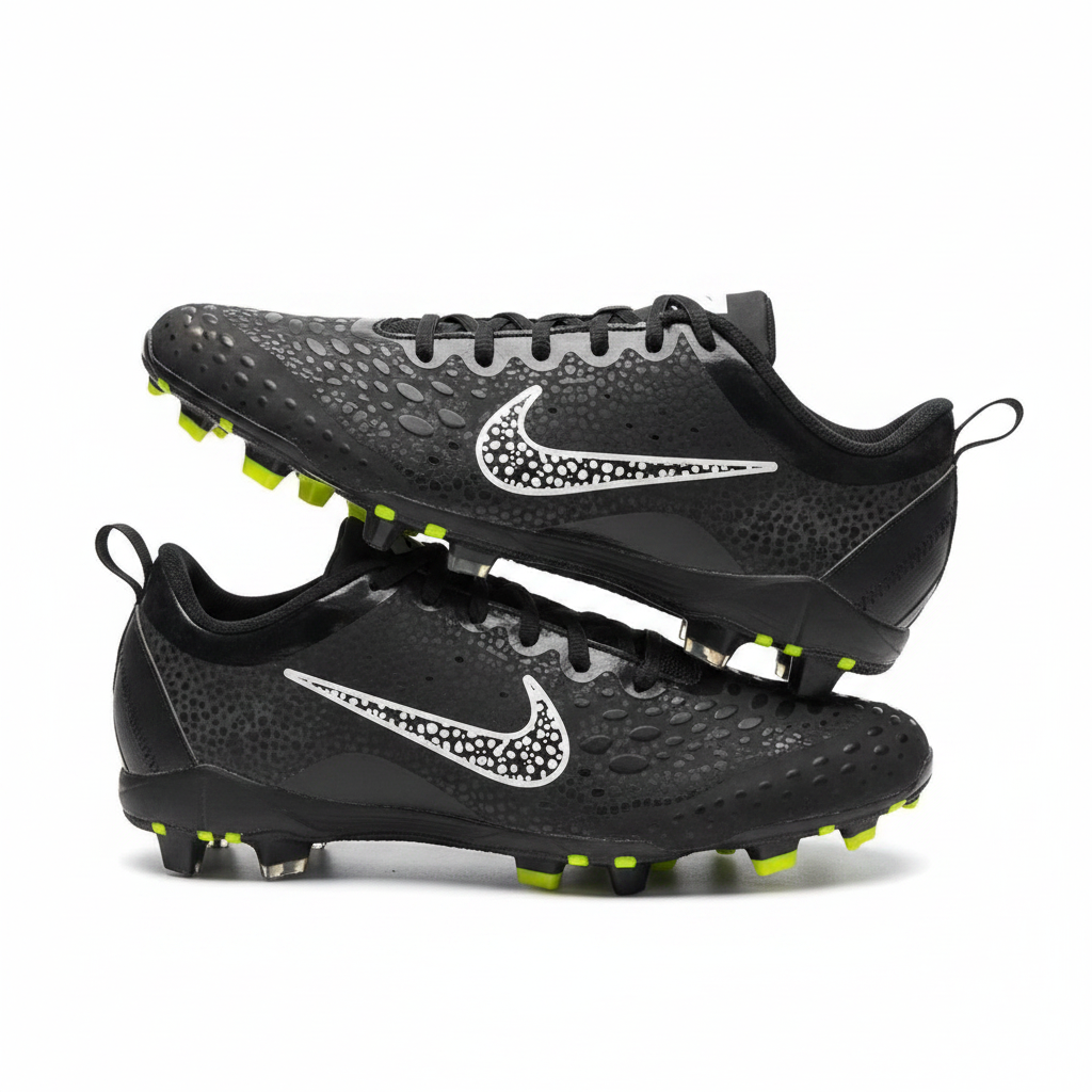 Nike Hypervenom Phantom Black Yellow Football Cleats - Display