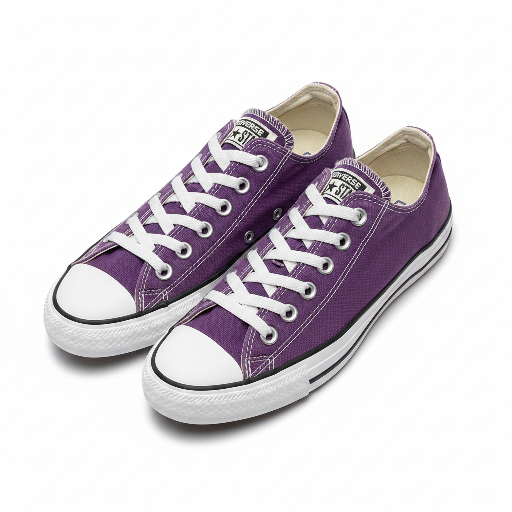 Purple Converse Pair Display Picture