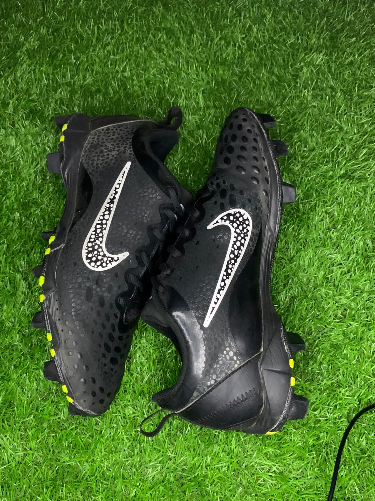 Nike Hypervenom Phantom Black Yellow - Side