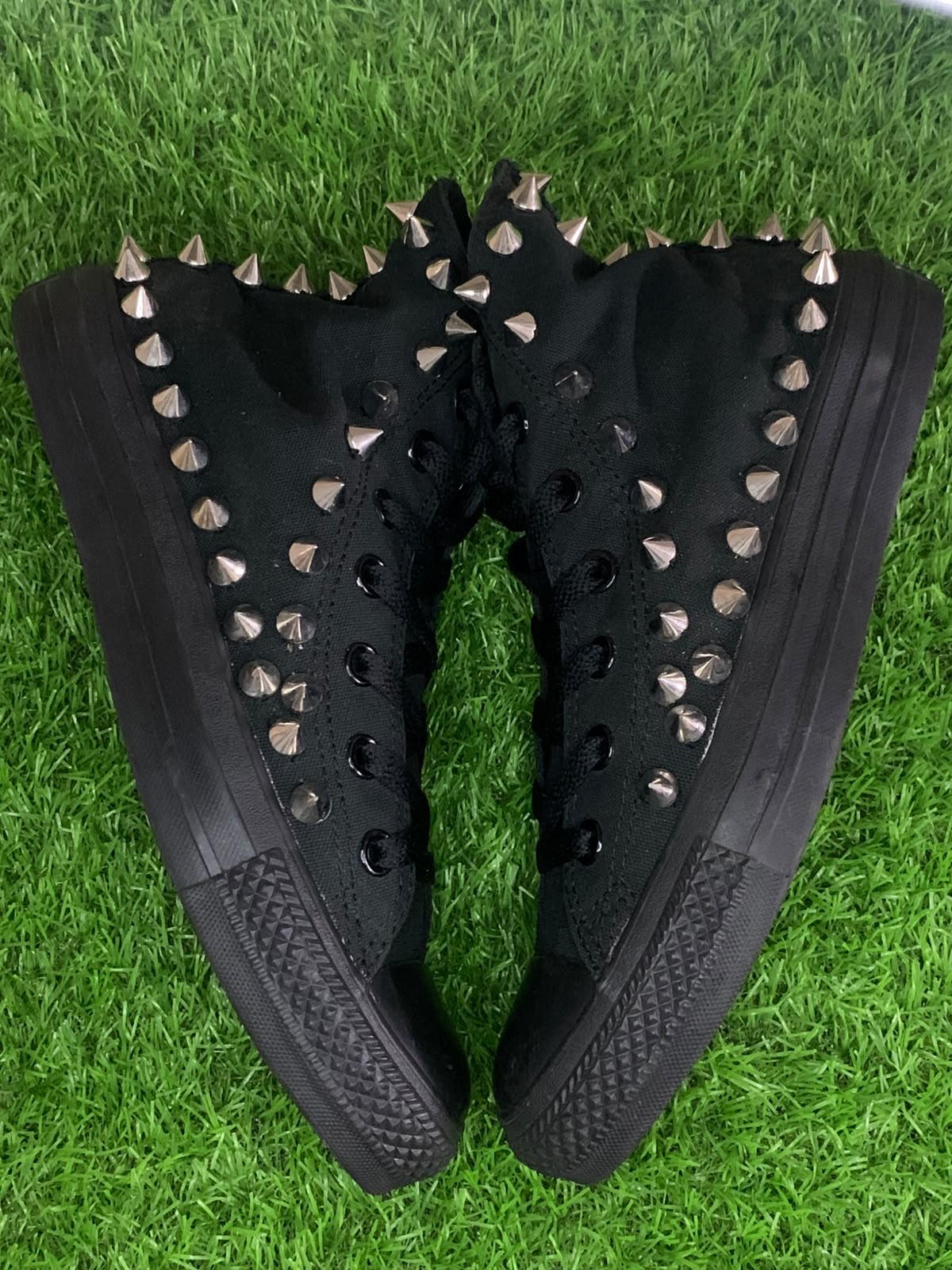 Converse Chuck Taylor Hi Black Studded - Back