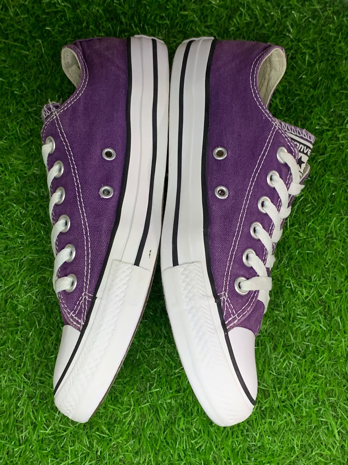 Converse Chuck Taylor All Star Low Top Purple - Side View