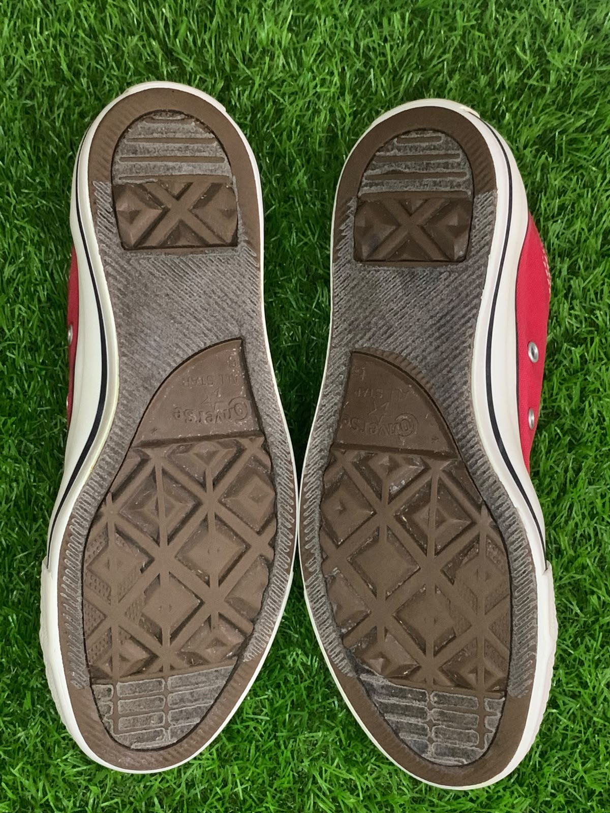 Converse Chuck Taylor Low Red Canvas - Sole