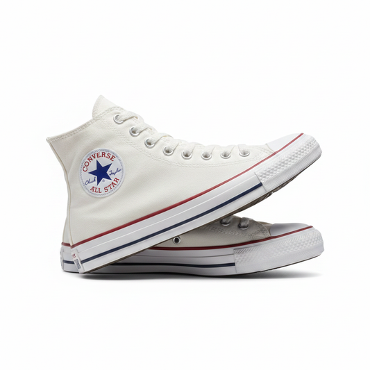 Sr000002 White High Top - White Background