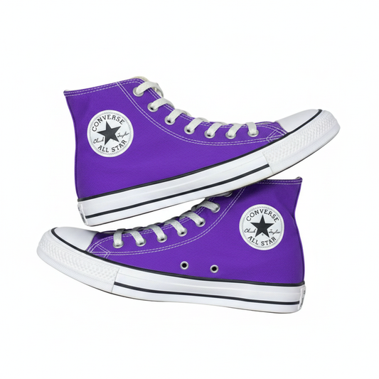 Sr000005 Purple High Top - White Background