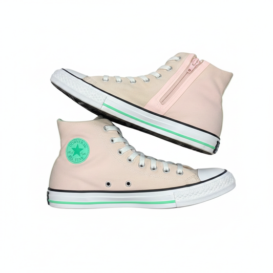 Sr000010 Beige Pink Mint - White Background
