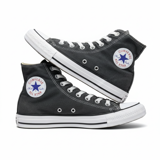 Sr000021 Dark Grey High Top - White Background