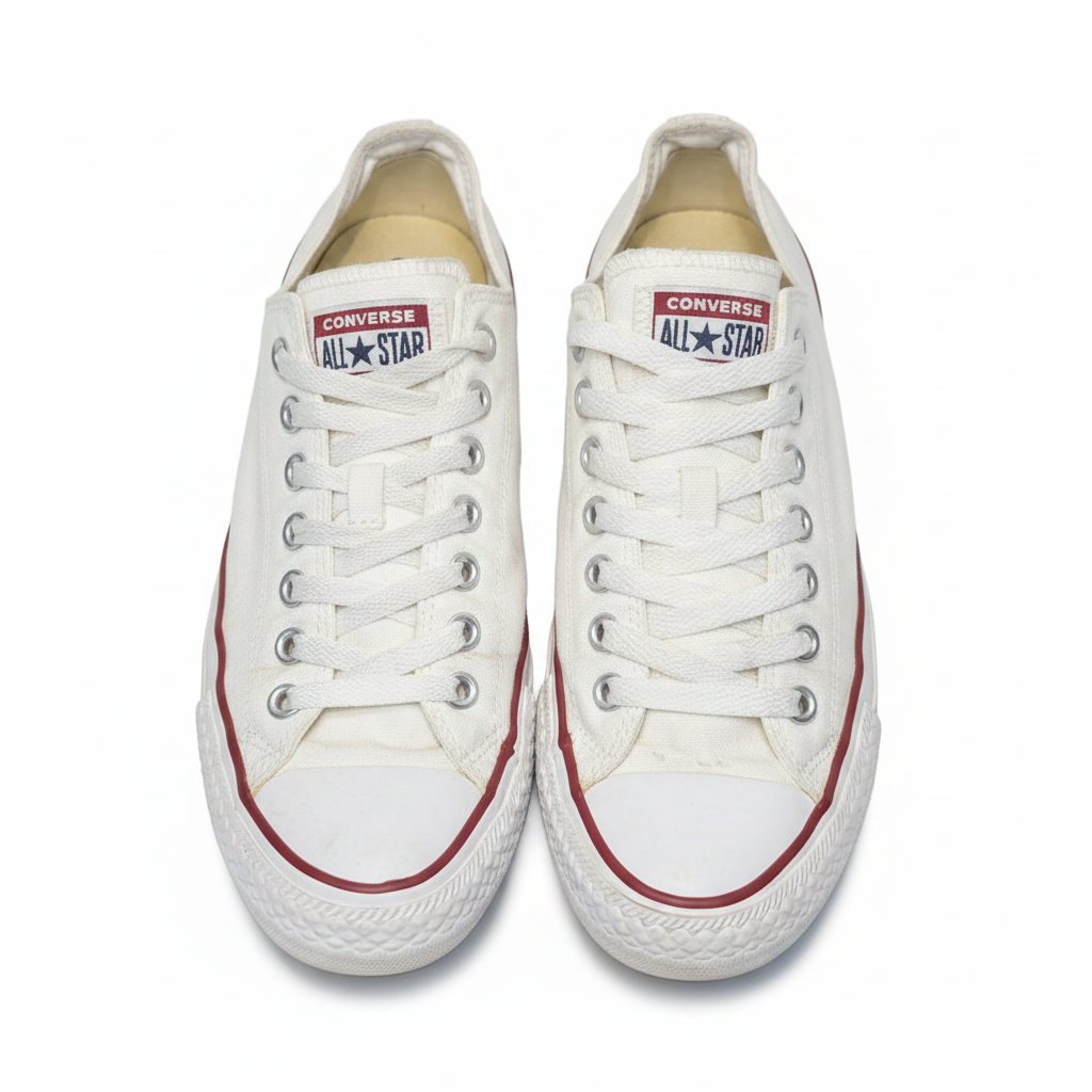 Sr000023 Optical White Low Top - White Background