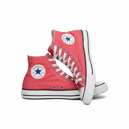 Sr000026 Red High Top - White Background