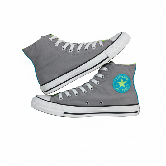 Sr000027 Grey High Top - White Background