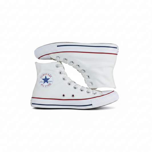 Sr000035 Optical White High Top - White Background