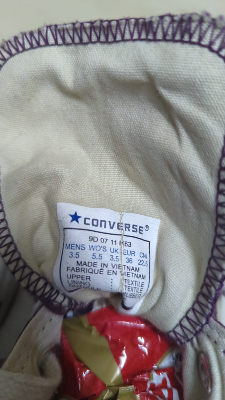 Converse Chuck Taylor All Star High Top – Purple | EU 36 (Sr000032)