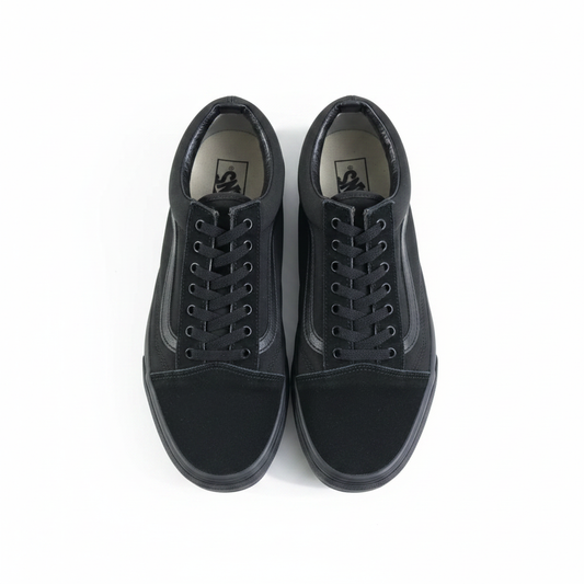 Vans Old Skool Triple Black - White Background